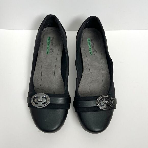 Baretraps "Miana" Memory Foam Black Shoes Flats 6.5W - Picture 4 of 10